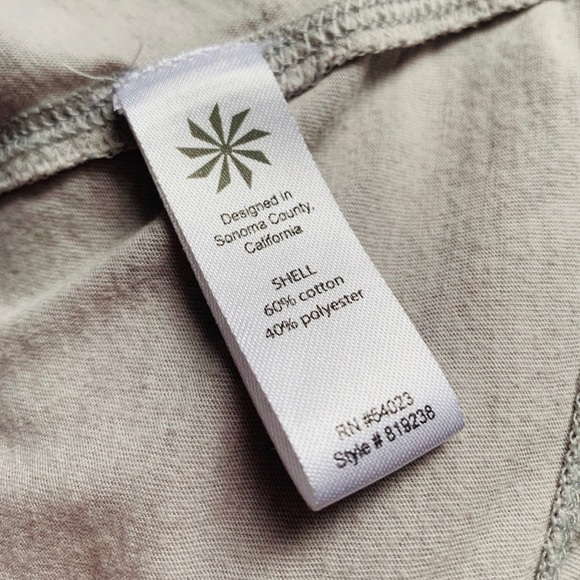 Athleta Cotton Tank Top RacerBack Long Side Yogini - Picture 13 of 15